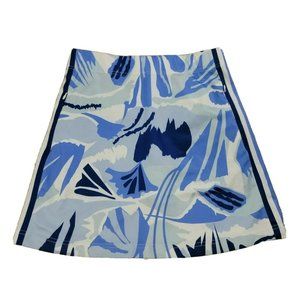 Gretchen Scott Skippy Skort XXS Shrimp Blue White Womens  Skirt